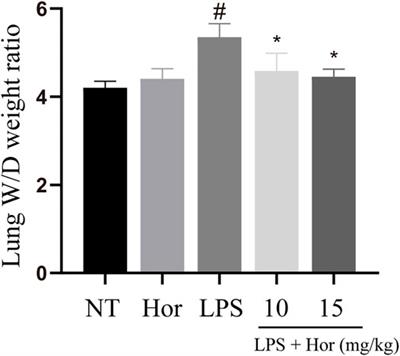 Hordenine Protects Against Lipopolysaccharide-Induced Acute Lung Injury by Inhibiting Inflammation